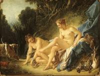 Boucher, Francois - Diana Leaving her Bath